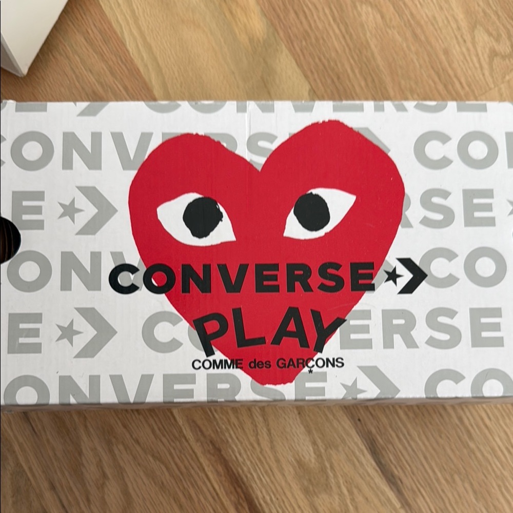 Converse Play Comme des Garçons Heart Box